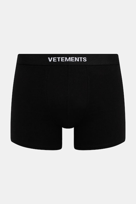 VETEMENTS bokserki Logo kolor czarny ME76UN273B