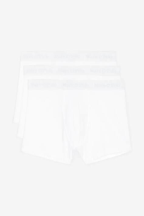 Marc O'Polo bokserki 3-pack kolor biały 10218301