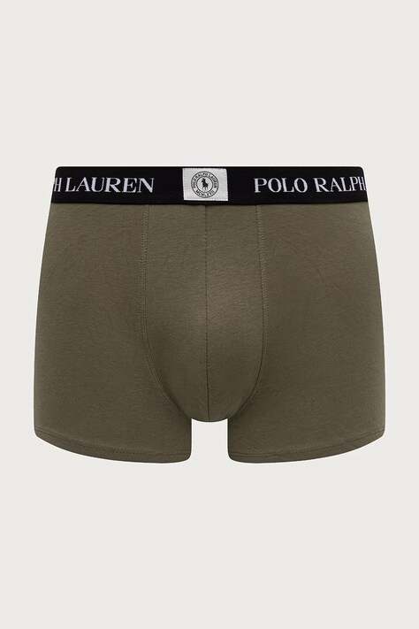 Polo Ralph Lauren боксери чоловічі бавовняні з еластаном 3 шт — SS26-BIM07C, зелений — фото 4