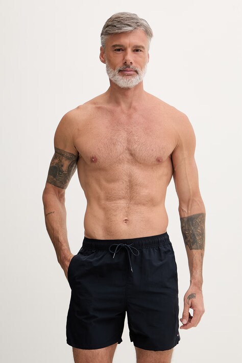 Tommy Hilfiger Plavecké šortky pánske tmavomodré UM0UM03730