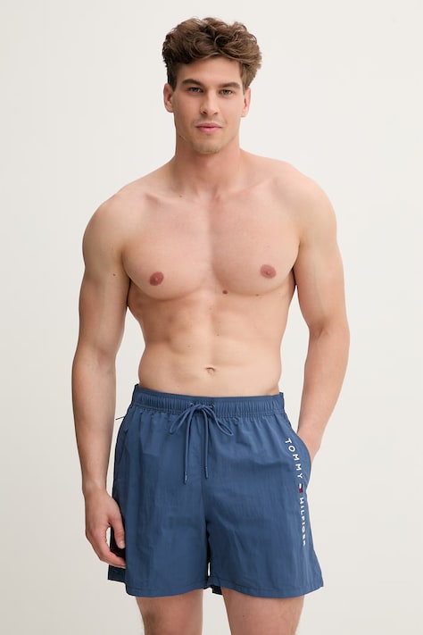Tommy Hilfiger kopalne kratke hlače moške mornarsko modre UM0UM03748