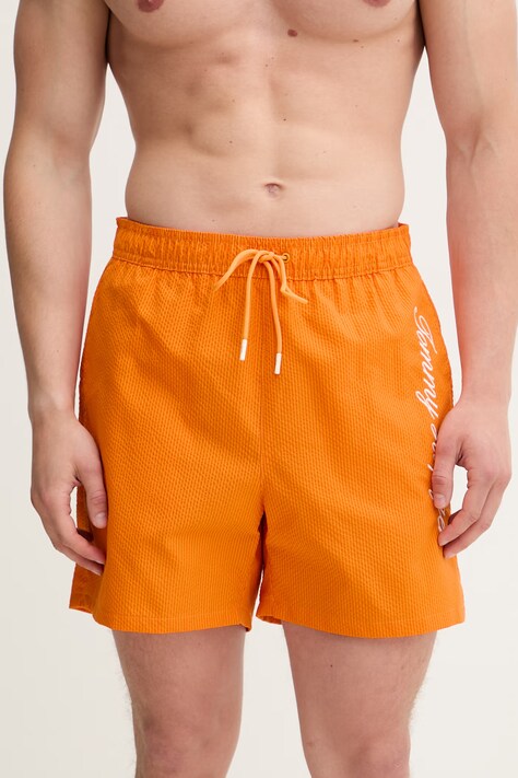Tommy Hilfiger kopalne kratke hlače moške SUMMER oranžne UM0UM03857