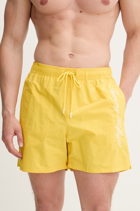 Tommy Hilfiger kopalne kratke hlače moške SUMMER rumene UM0UM03858