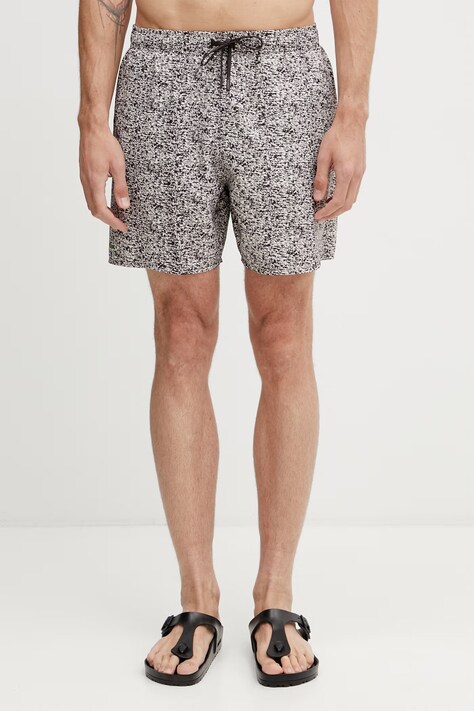 Lacoste szorty kąpielowe męskie beżowe MH1842