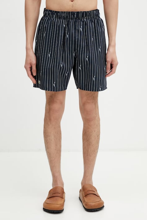 Lacoste plavecké šortky pánske modré MH1849