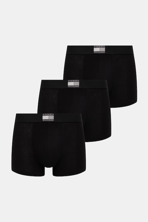 Tommy Hilfiger εφαρμοστά μποξεράκια Ανδρικά 3-pack μαύρα UM0UM03760