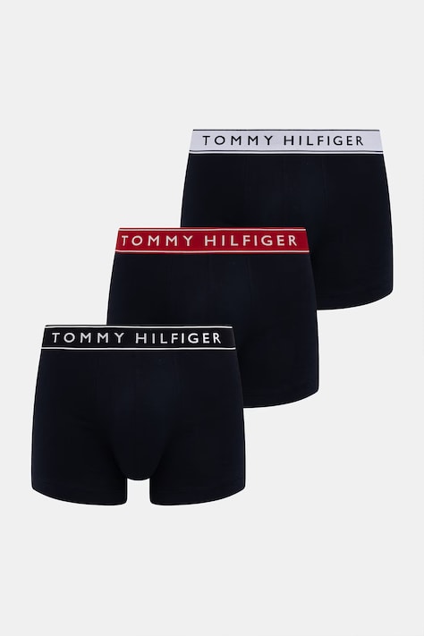 Tommy Hilfiger Μποξεράκι Ανδρικό με βαμβάκι 3-pack μαύρο UM0UM03881