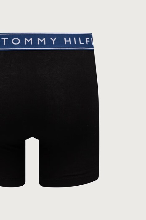 Tommy Hilfiger Bokserki męskie z bawełną 3-pack czarne UM0UM03881