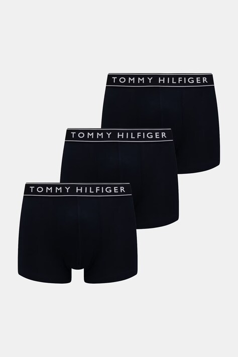 Tommy Hilfiger bokserki dopasowane męskie 3-pack czarne UM0UM03882