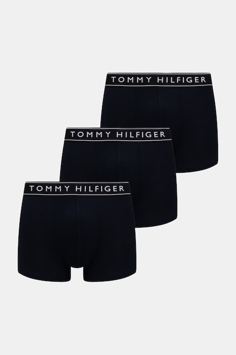 Tommy Hilfiger boxer aderenti da uomo pacco da 3 neri UM0UM03882