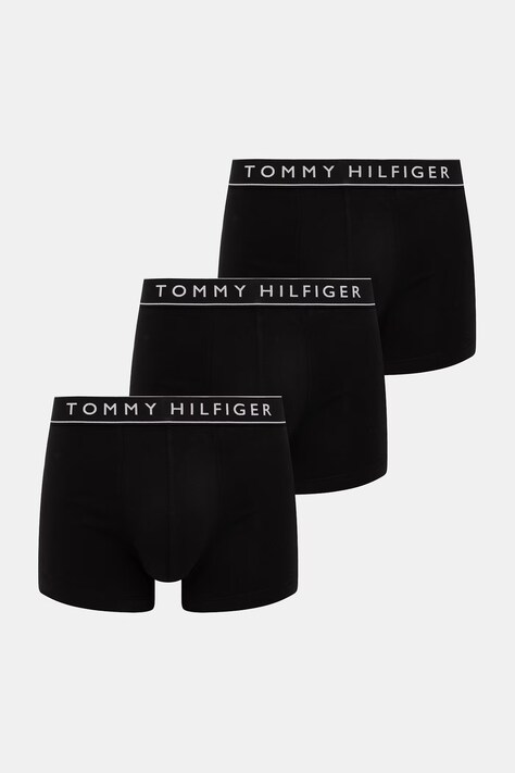 Tommy Hilfiger εφαρμοστά μποξεράκια Ανδρικά 3-pack μαύρα UM0UM03882