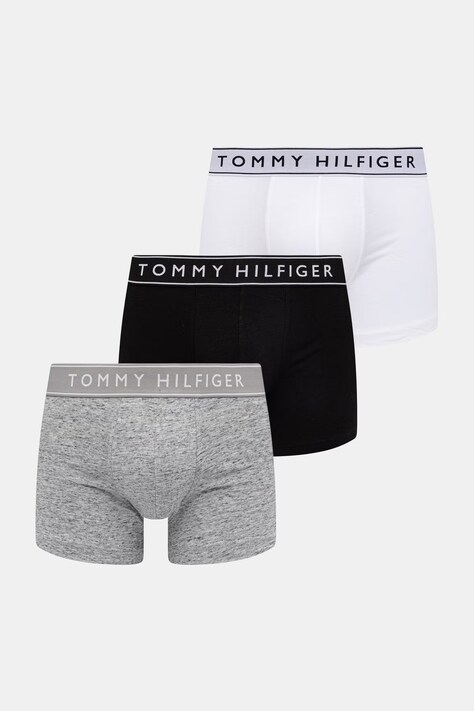 Tommy Hilfiger εφαρμοστά μποξεράκια ανδρικά 3-pack μαύρα UM0UM03882