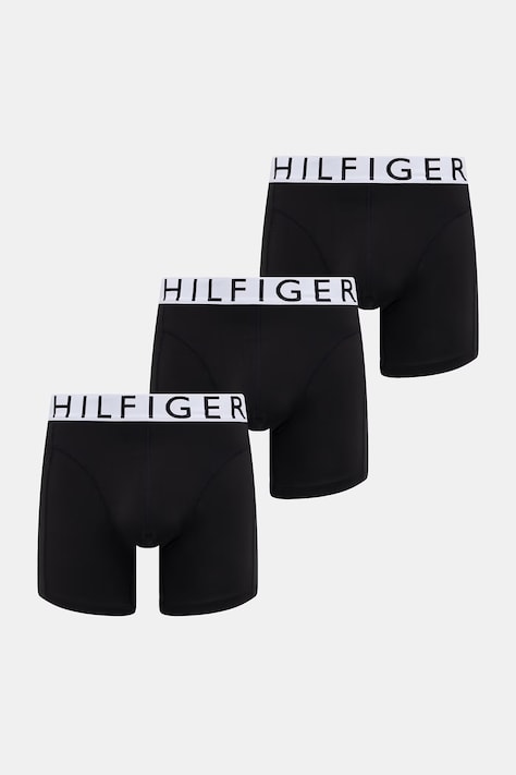 Tommy Hilfiger přiléhavé boxerky pánské 3-pack černé UM0UM03888