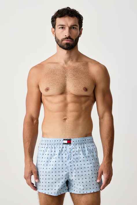 Tommy Hilfiger Bokserki męskie bawełniane 3-pack bordowe UM0UM03898