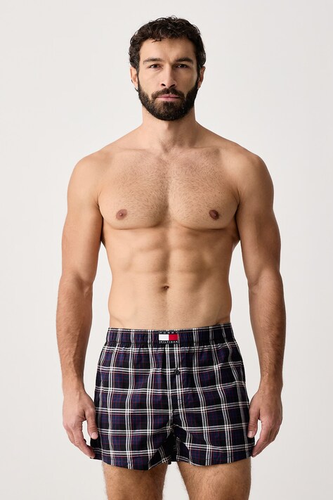 Tommy Hilfiger Bokserki męskie bawełniane 3-pack granatowe UM0UM03898
