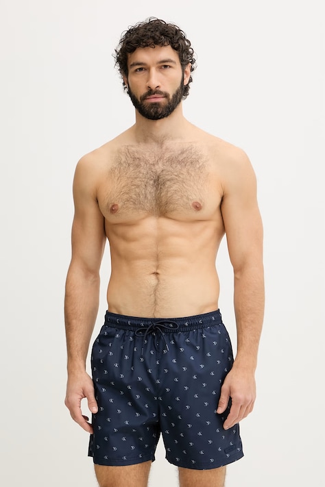 Calvin Klein szorty kąpielowe męskie granatowe LV00N61027