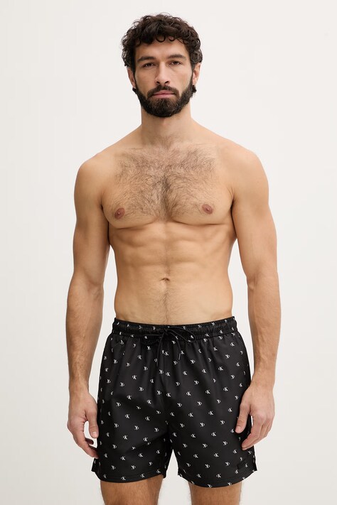 Calvin Klein Underwear szorty kąpielowe męskie czarne LV00N61027