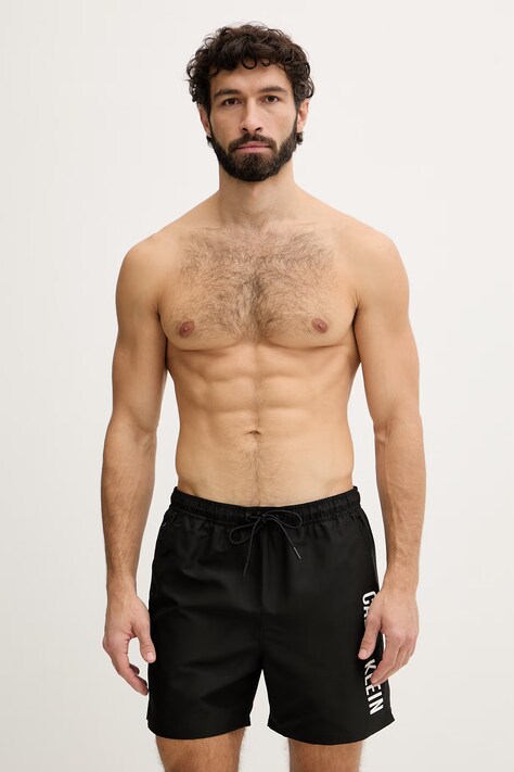 Calvin Klein Underwear szorty kąpielowe męskie czarne LV00N61047