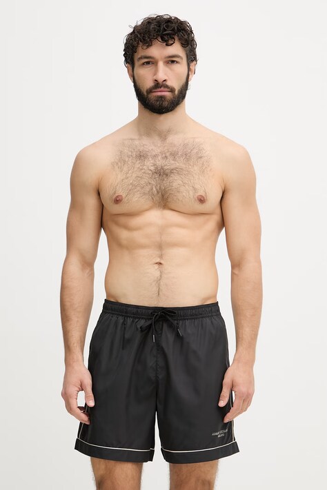 Armani Exchange pantaloncini da bagno da uomo nero XM000832 AF22590