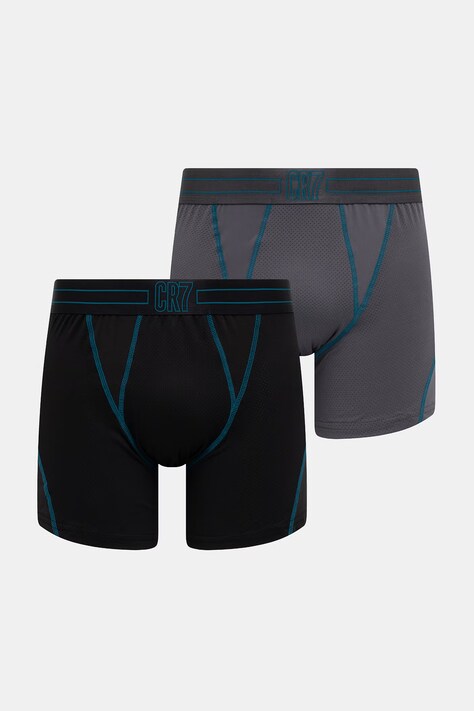 CR7 Cristiano Ronaldo bokserki 2-pack kolor szary 8514-49-347
