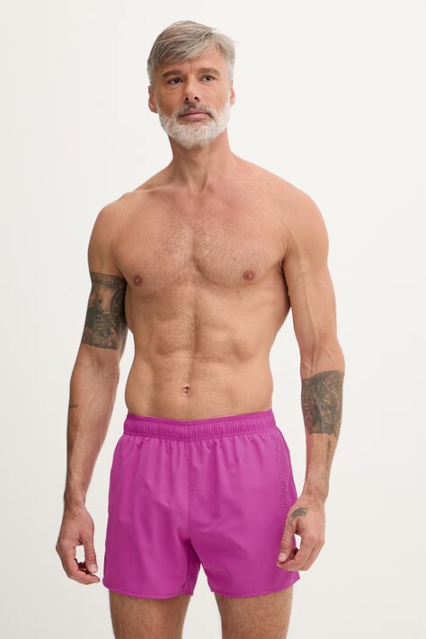 HUGO szorty kąpielowe męskie TIKI różowe 50561111