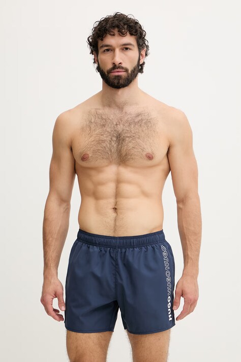 HUGO szorty kąpielowe męskie TIKI granatowe 50561111