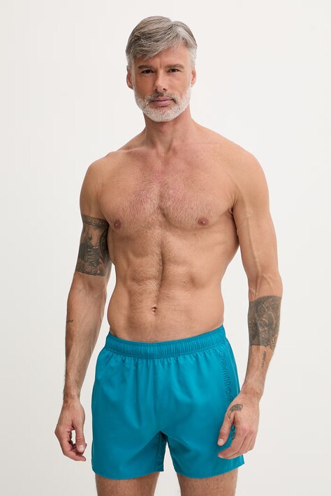 HUGO szorty kąpielowe męskie TIKI turkusowe 50561111