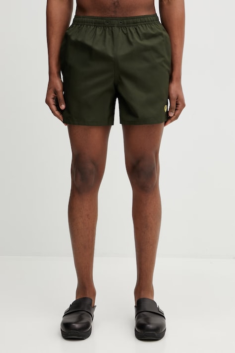 Fred Perry szorty kąpielowe kolor zielony S2303