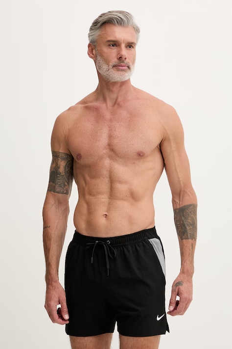 Nike szorty kąpielowe męskie czarne NESSG483