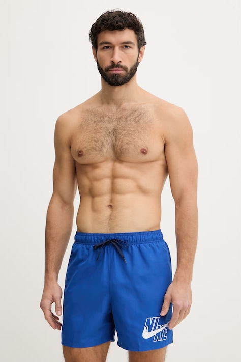 Nike spodenki do pływania męskie niebieskie NESSG574