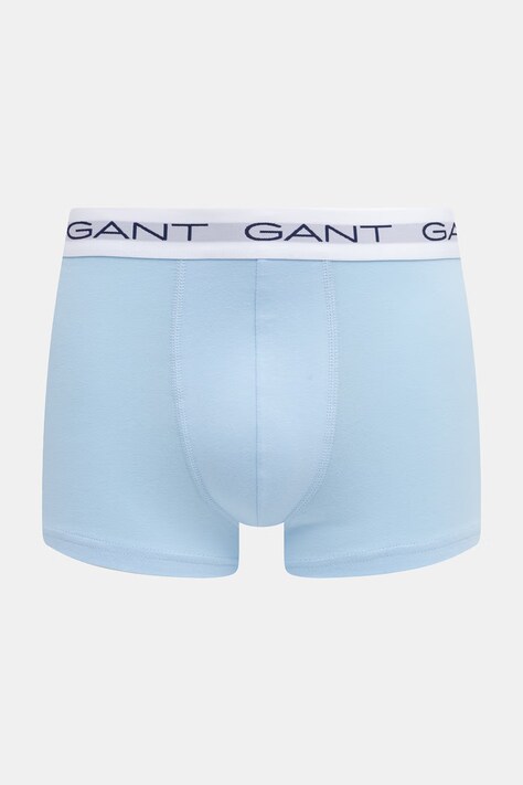 Gant bokserki dopasowane męskie bawełniane z elastanem 3-pack szare 902613003