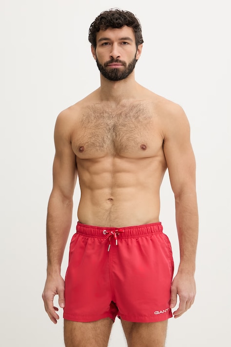 Gant spodenki do pływania męskie czerwone 920006500