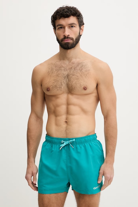 Gant Spodenki do pływania męskie turkusowe 920006500