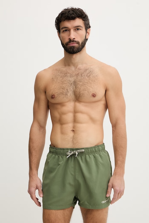 Gant spodenki do pływania męskie zielone 920006500