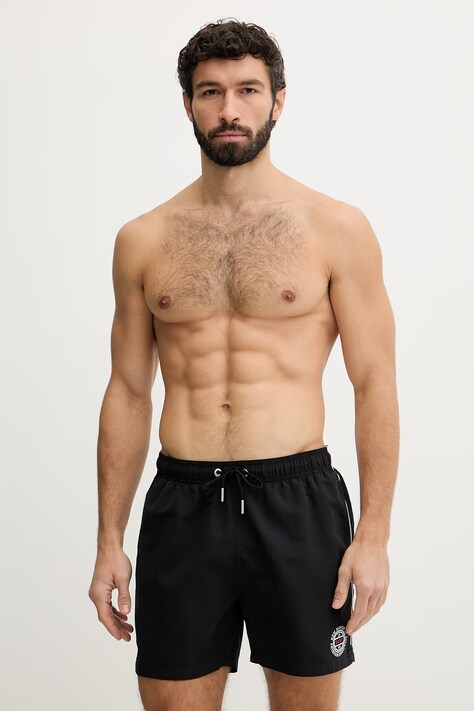 Gant spodenki do pływania męskie czarne 920006600