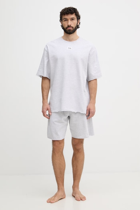 Fila piżama dwuczęściowa męska bawełniana szara FPS1240