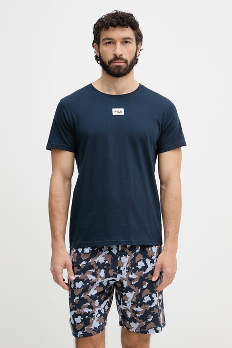 Fila piżama męska bawełniana granatowa FPS1250