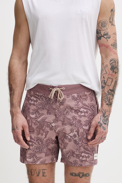 Hurley szorty kąpielowe męskie różowe HSP26MMBS09031