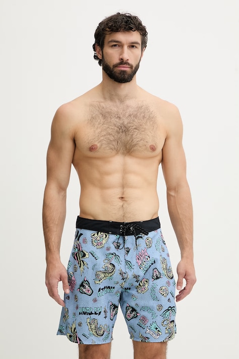 Hurley szorty kąpielowe męskie PHANTOM niebieskie MBEU00003