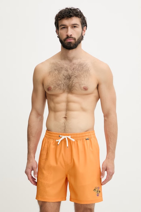 Hurley szorty kąpielowe męskie VOLLEY FLEX pomarańczowe MBEU00020
