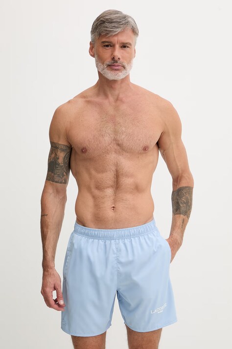 Lacoste szorty kąpielowe męskie niebieskie MH1852