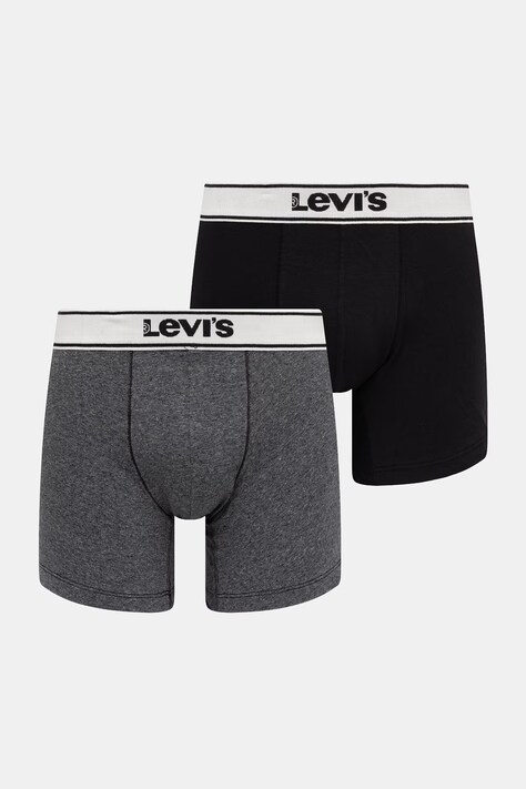 Levi's bokserki męskie 2-pack czarne 37149-1251