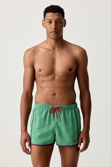 United Colors of Benetton σορτς μαγιό Ανδρικά πράσινα 5JD06X00Y