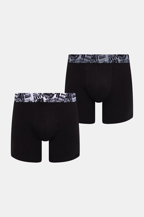 Levi's bokserki męskie 2-pack czarne 37149-1294