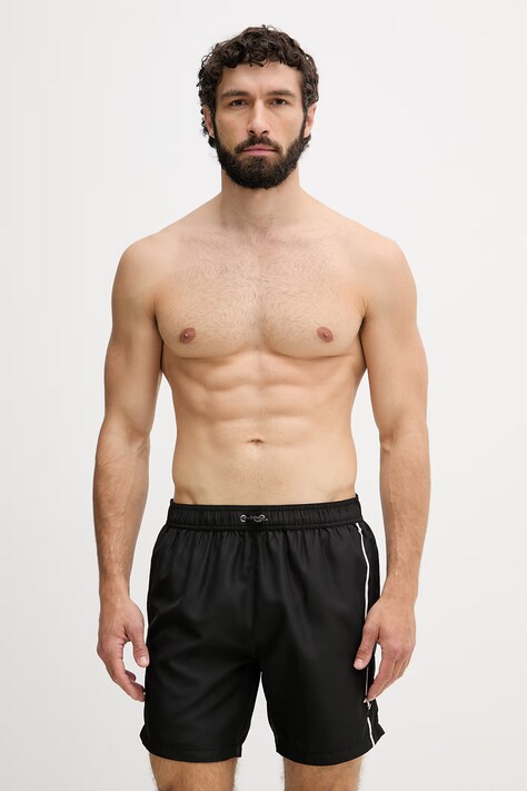 Trussardi szorty kąpielowe męskie czarne TRU26MBM02