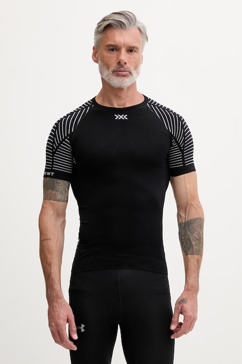 X-bionic T-shirt techniczny męski INVENT 4.0 LT czarny YT00S19M