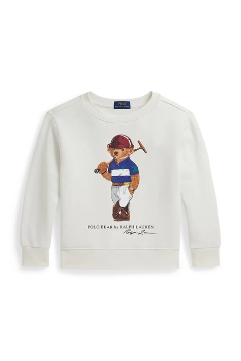 Polo Ralph Lauren bluza dziecięca kolor biały z nadrukiem 322A96604001