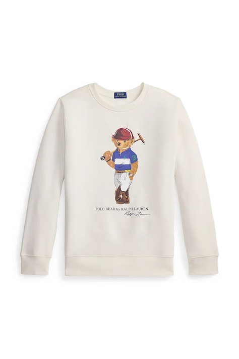 Polo Ralph Lauren bluza dziecięca kolor biały z nadrukiem 323A96604001