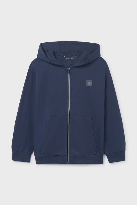 Παιδική μπλούζα Mayoral χρώμα: ναυτικό μπλε, με κουκούλα, 804