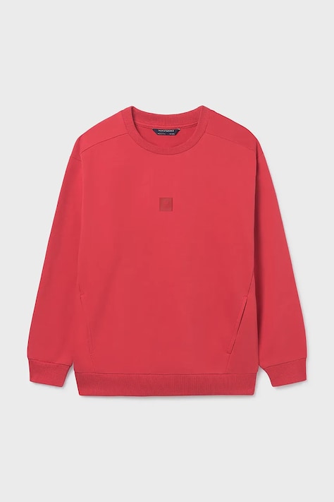 Detská mikina Mayoral červená farba, jednofarebná, 820